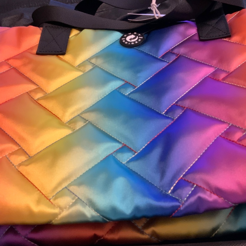 Kurt Geiger Multicolor Quilted Tote